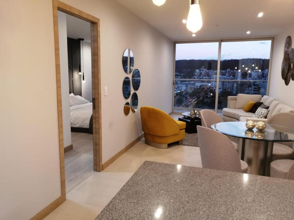 Suite Apartameto 1606 Espectacular Vista La Carolina, Piso 16 One - Quito Zewnętrze zdjęcie